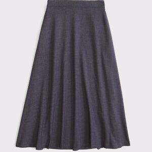 High rise circle maxi skirt  modest Abercrombie  and Fitch Large Tall